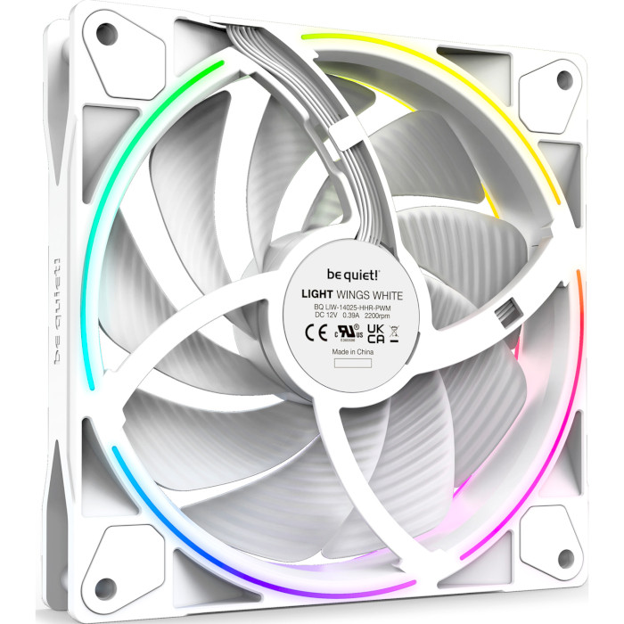 Комплект вентиляторов BE QUIET! Light Wings 140 PWM High-Speed White 3-Pack (BL103)