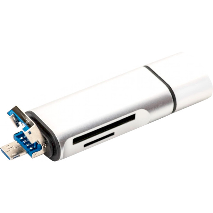 USB хаб XOKO AC-440 Type-C Silver