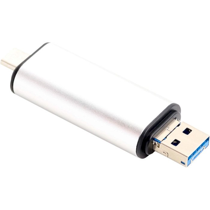 USB хаб XOKO AC-440 Type-C Silver