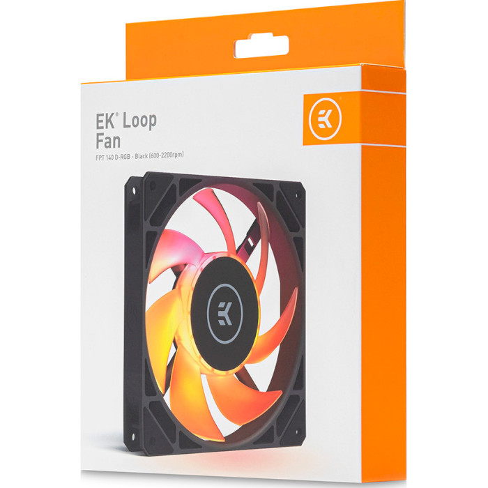 Вентилятор EKWB EK-Loop Fan FPT 140 D-RGB Black (3831109897621)