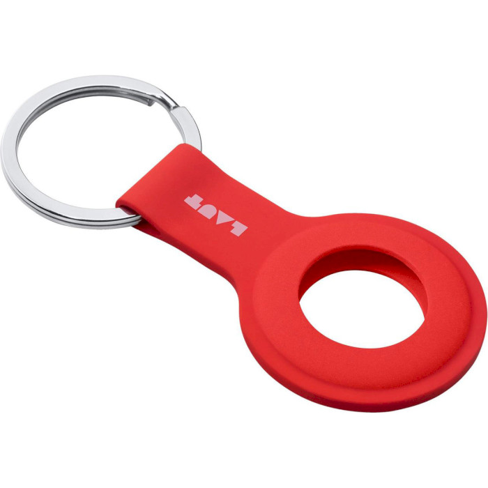 Тримач LAUT Huex TAG для AirTag with Key Ring Crimson Red (L_AT_HT_R)