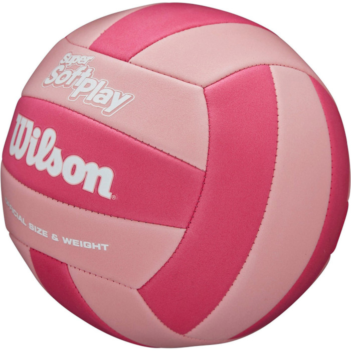 Мяч для пляжного волейбола WILSON Super Soft Play Size 5 Pink (WV4006002XBOF)