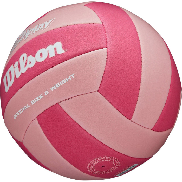 Мяч для пляжного волейбола WILSON Super Soft Play Size 5 Pink (WV4006002XBOF)