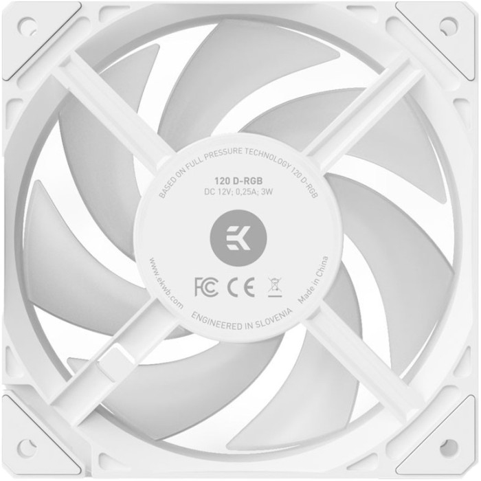 Вентилятор EKWB EK-Loop Fan FPT 120 D-RGB White (3831109898048)