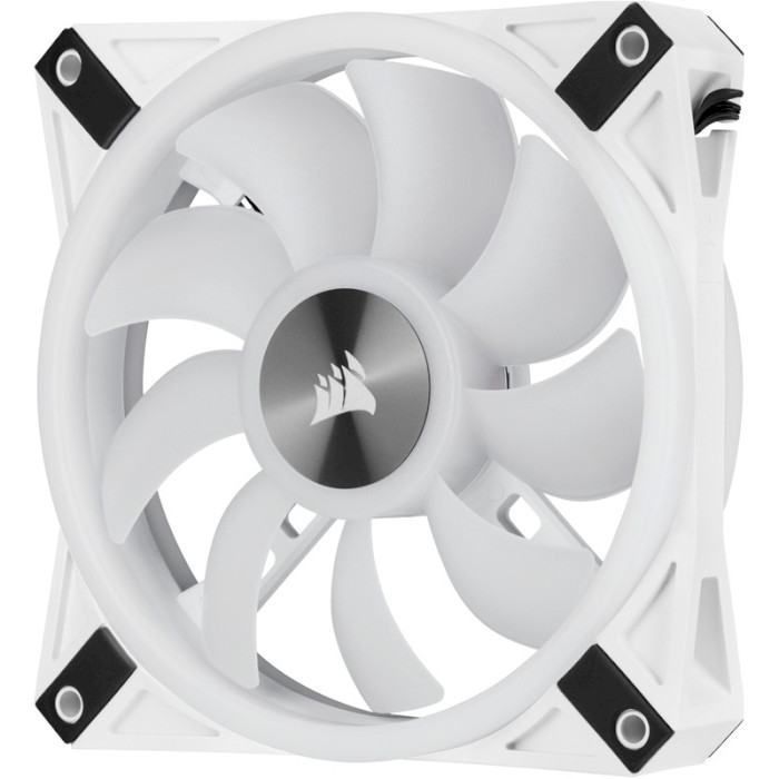 Комплект вентиляторів CORSAIR iCUE QL120 RGB White 3-Pack (CO-9050104-WW)