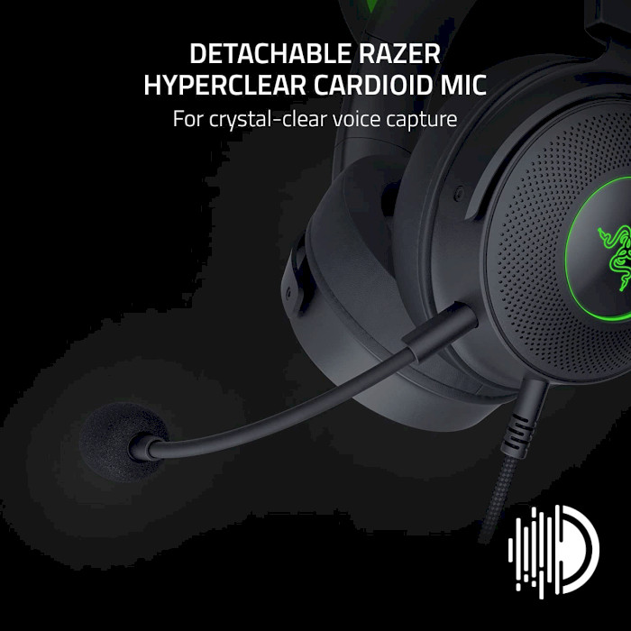 Навушники геймерскі RAZER Kraken Kitty V2 Pro Black (RZ04-04510100-R3M1)