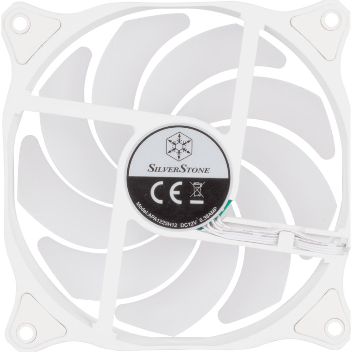 Вентилятор SILVERSTONE Air Blazer 120R ARGB White (SST-AB120RW-ARGB)