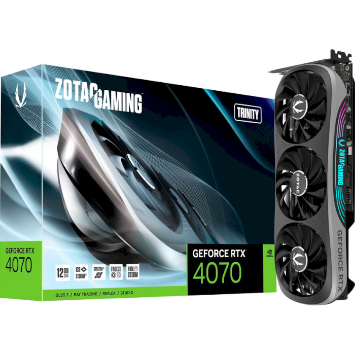 Видеокарта ZOTAC Gaming GeForce RTX 4070 Trinity (ZT-D40700D-10P)
