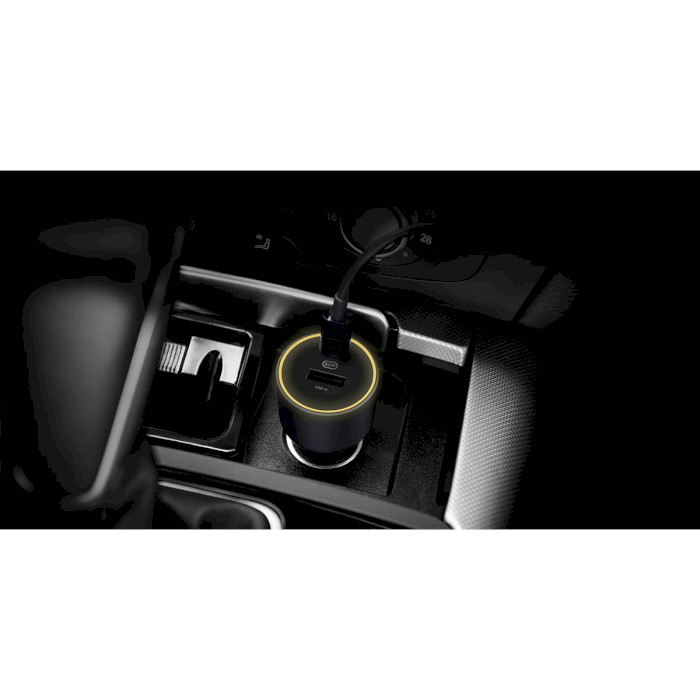 Автомобільний зарядний пристрій XIAOMI 67W Car Charger USB-A + Type-C Black (BHR6814GL)