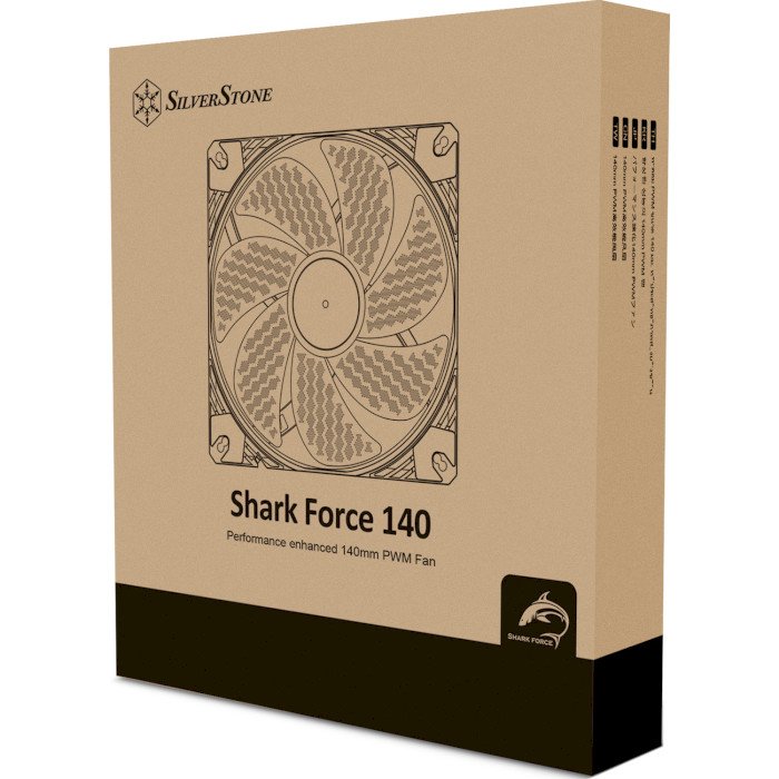 Вентилятор SILVERSTONE Shark Force 140 (SST-SF140B)