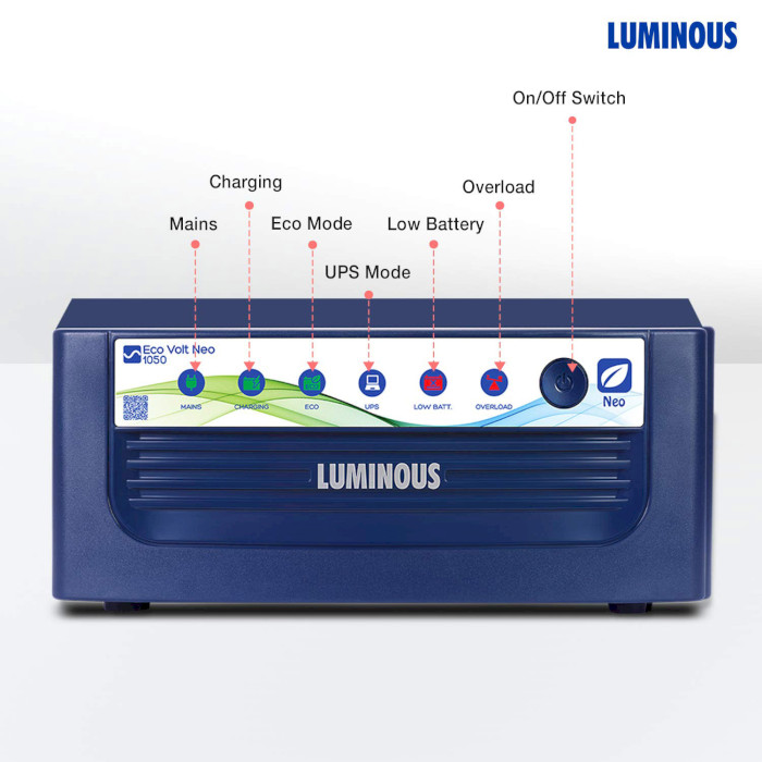 Інвертор LUMINOUS Eco Volt Neo 1050