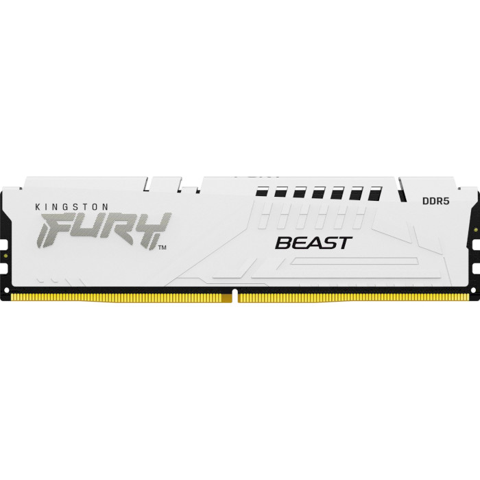 Модуль пам'яті KINGSTON FURY Beast EXPO White DDR5 5200MHz 64GB Kit 2x32GB (KF552C36BWEK2-64)
