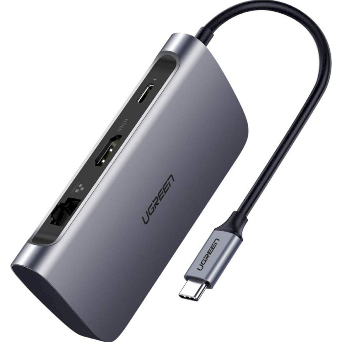 Порт-реплікатор UGREEN CM212 7-in-1 USB-C Adapter with 4K HDMI (50852)