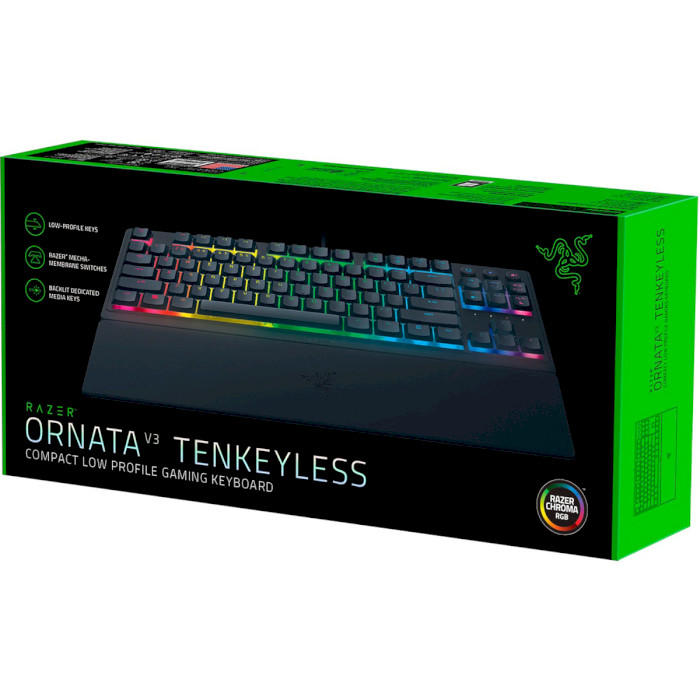 Клавиатура RAZER Ornata V3 Tenkeyless US (RZ03-04880100-R3M1)