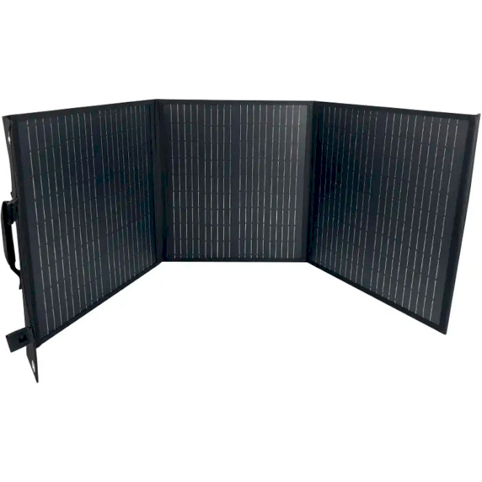 Зарядна станція JUNLEE PS-1000 Silver/Black with Solar Panel 150W