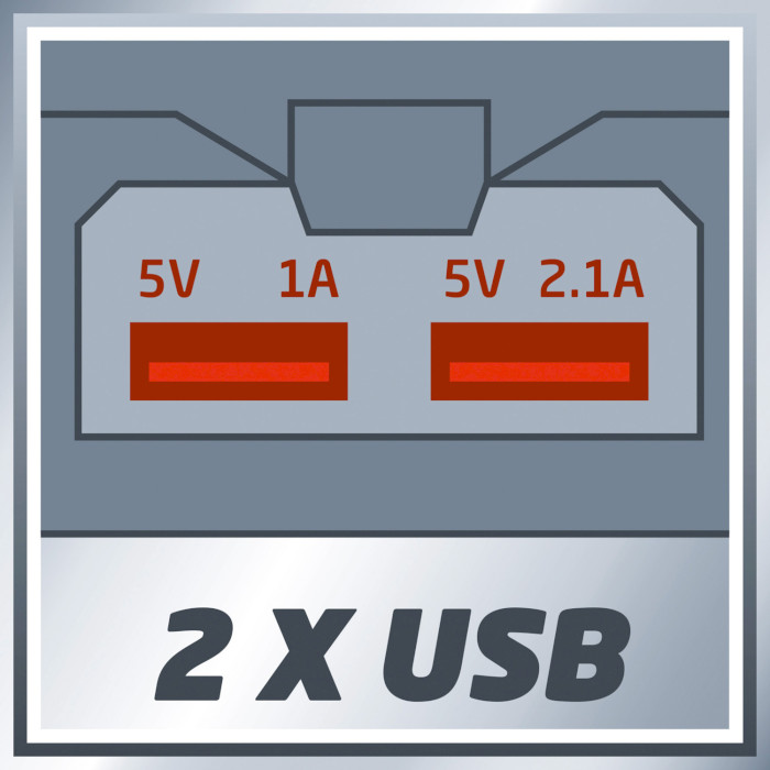 Зарядний пристрій USB EINHELL TE-CP 18 Li USB-Solo (4514120)