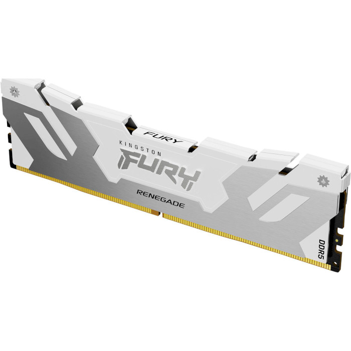 Модуль памяти KINGSTON FURY Renegade White/Silver DDR5 6000MHz 32GB (KF560C32RW-32)