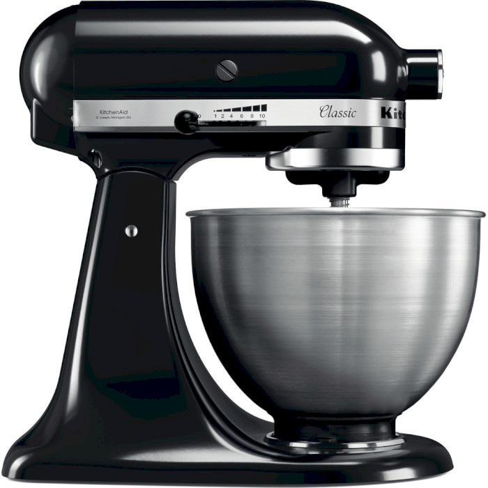 Планетарний міксер KITCHENAID Classic 5K45SS Onyx Black (5K45SSEOB)