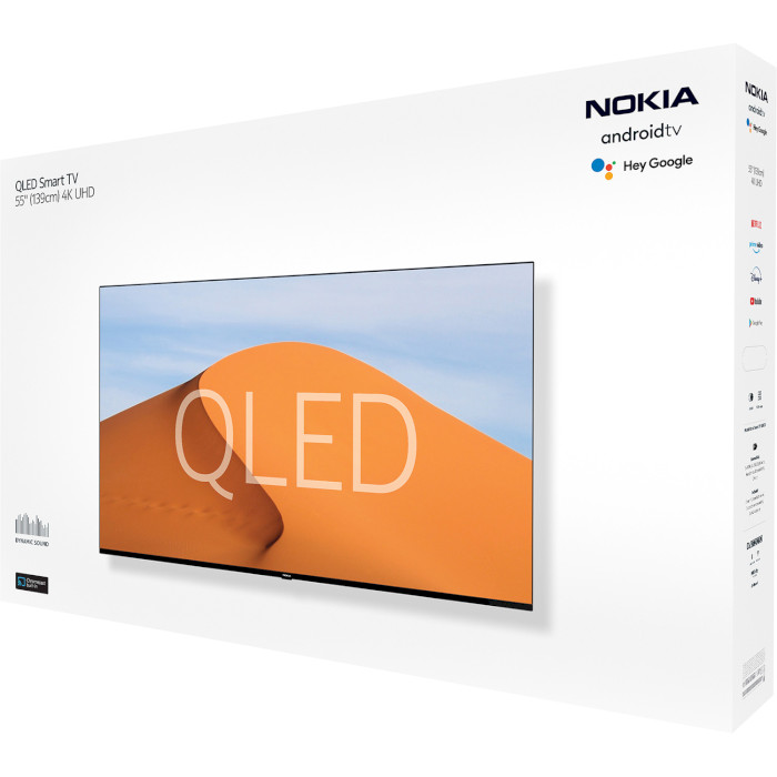 Телевизор NOKIA 55" QLED 4K Smart TV QLED 5500D