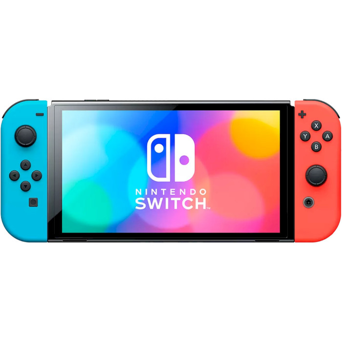 Ігрова приставка NINTENDO Switch OLED Neon Blue/Neon Red Set (045496453442)