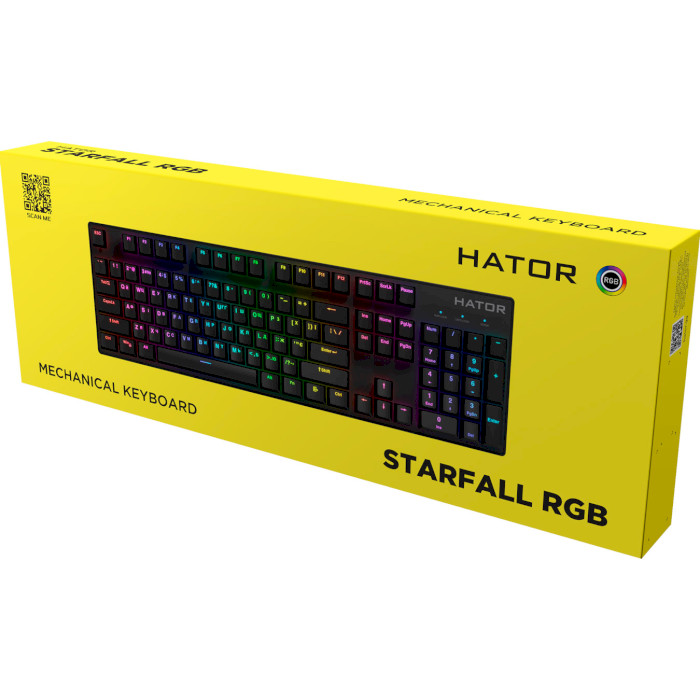 Клавіатура HATOR Starfall RGB Premium Green (HTK-598)