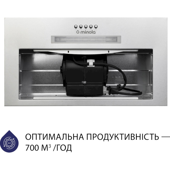 Витяжка MINOLA HBI 5223 I 700 LED