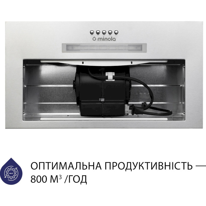 Витяжка MINOLA HBI 5323 I 800 LED