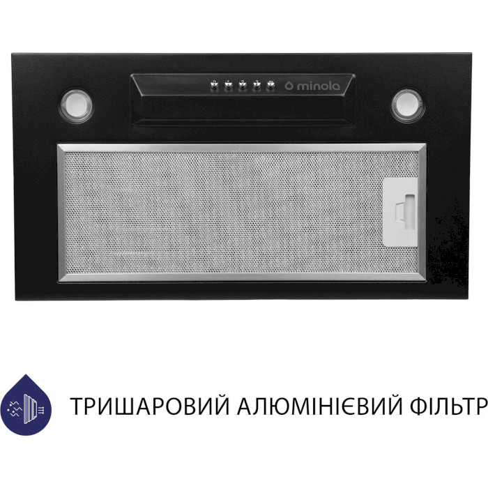 Витяжка MINOLA HBI 5324 BL 800 LED