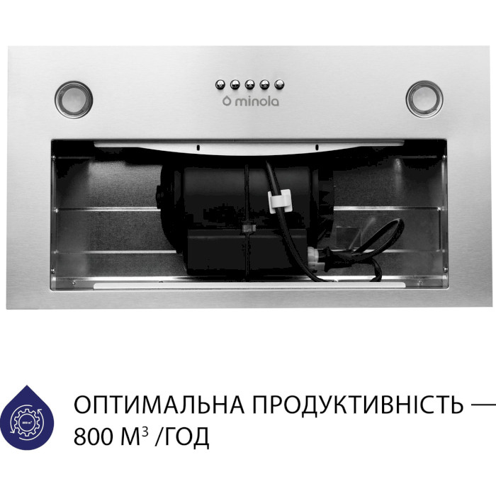 Витяжка MINOLA HBI 5327 I 800 LED