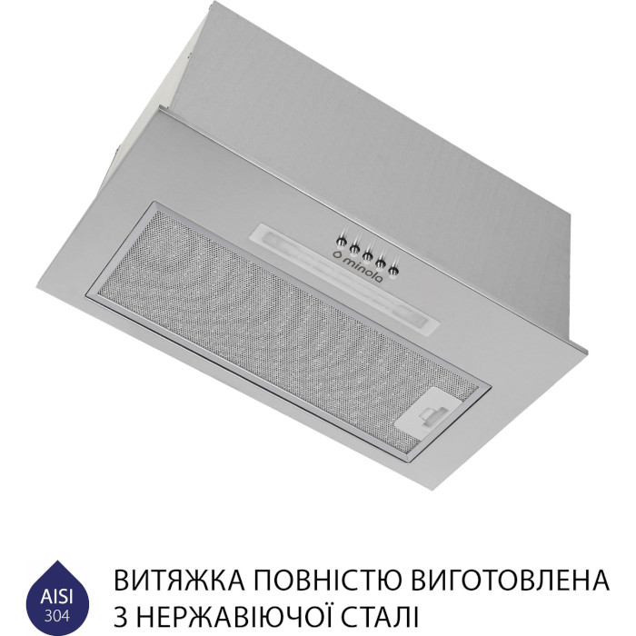 Витяжка MINOLA HBI 5623 I 1000 LED