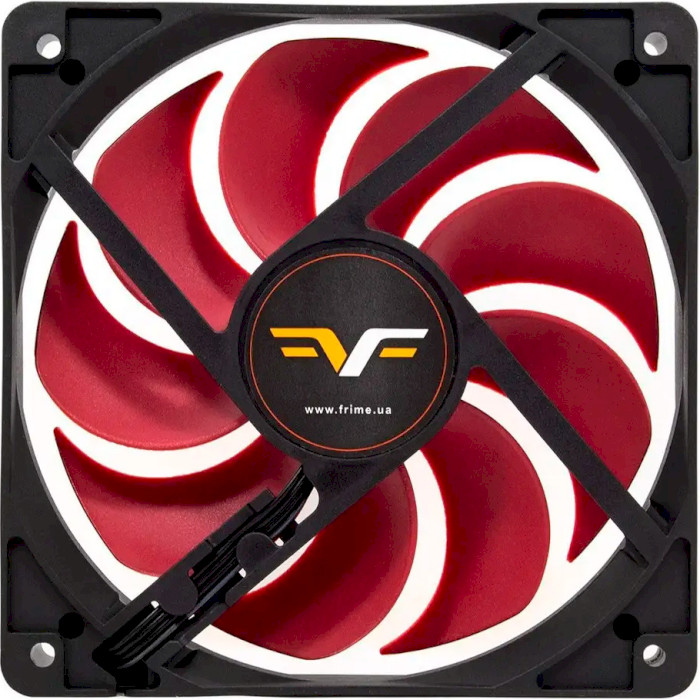 Вентилятор FRIME 120x25 Black/Red HB PWM+Molex (FRF120HB20PWM)