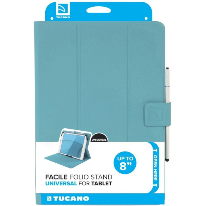 Обкладинка для планшета TUCANO Facile Plus Universal 8" Blue (TAB-FAP8-Z)