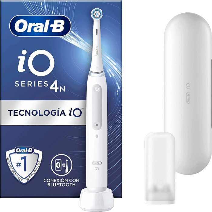 Электрическая зубная щётка BRAUN ORAL-B iO Series 4N iOG4.1A6.1DK White (80363959)