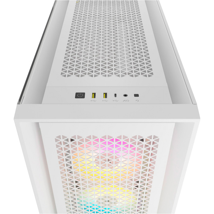 Корпус CORSAIR ICUE 5000D RGB Airflow White (CC-9011243-WW)