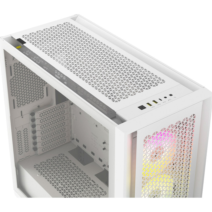 Корпус CORSAIR ICUE 5000D RGB Airflow White (CC-9011243-WW)