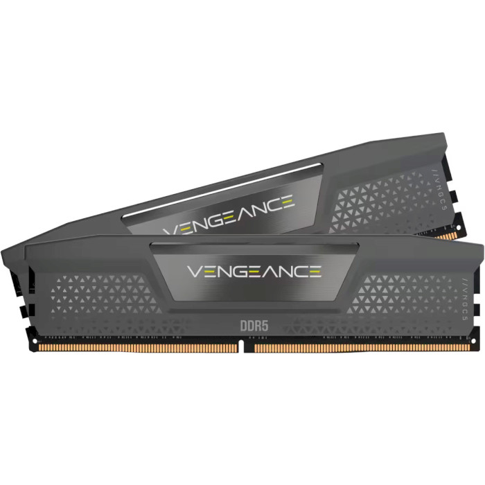 Модуль пам'яті CORSAIR Vengeance Cool Gray DDR5 5200MHz 32GB Kit 2x16GB (CMK32GX5M2B5200Z40)