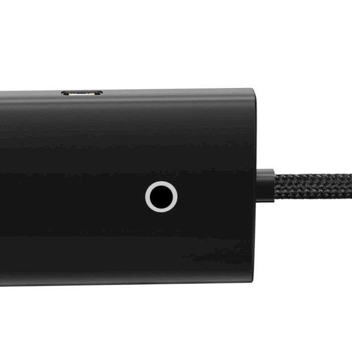 USB-хаб BASEUS Lite Series 4-port USB-A to 4xUSB3.0 Hub Adapter 1m Black (WKQX030101)