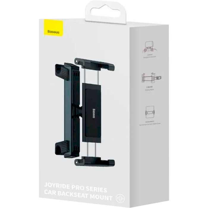 Автотримач для планшета BASEUS JoyRide Pro Backseat Car Mount Black (SUTQ000001)