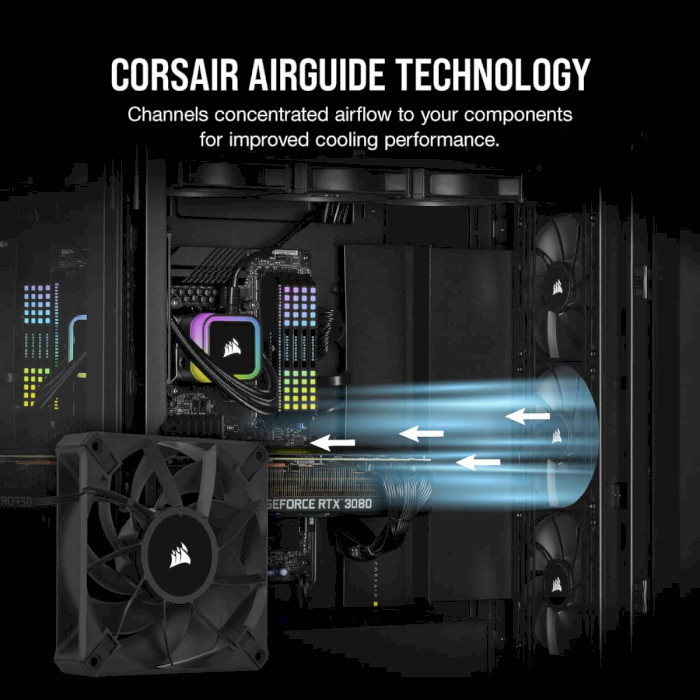 Вентилятор CORSAIR AF120 Elite High Performance Black (CO-9050140-WW)