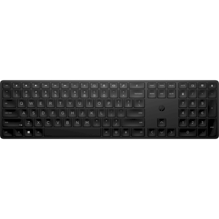 Клавіатура бездротова HP 450 Programmable Wireless Keyboard Black (4R184AA)