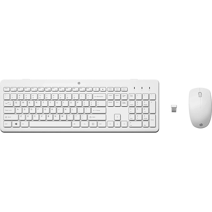 Комплект бездротовий HP 230 Wireless Keyboard and Mouse Combo White (3L1F0AA)
