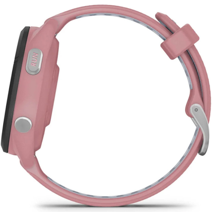 Смарт-часы GARMIN Forerunner 265S Black with Light Pink/Whitestone Silicone Band (010-02810-15/55)