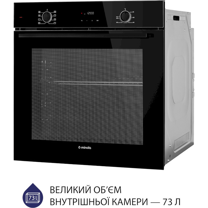 Духовой шкаф MINOLA EOD 6814 BL