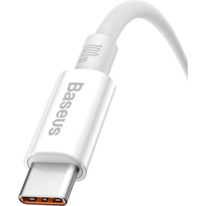 Кабель BASEUS Superior Series Fast Charging Data Cable USB to Type-C 100W 2м White (CAYS001402)