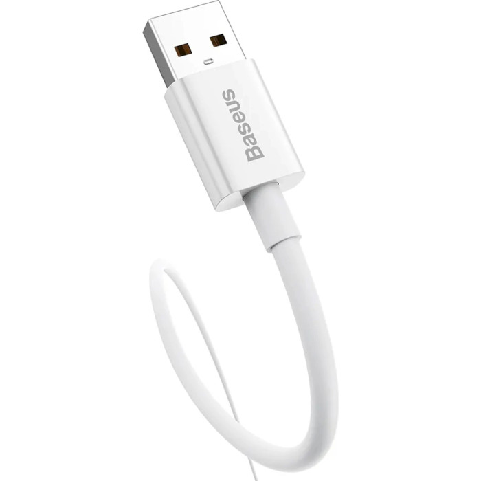 Кабель BASEUS Superior Series Fast Charging Data Cable USB to Type-C 100W 2м White (CAYS001402)