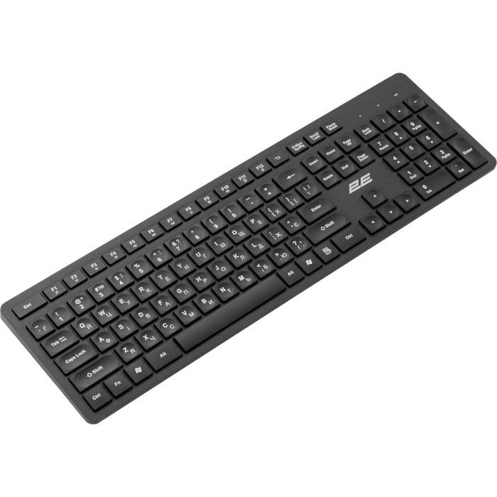 Клавіатура бездротова 2E KS260 WL Black (2E-KS260WB)