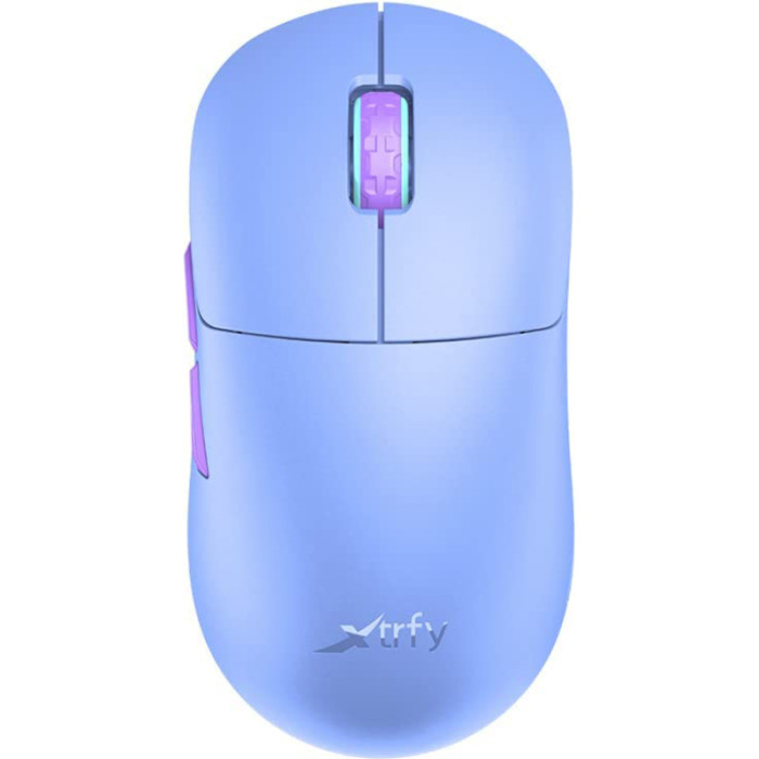 Миша ігрова XTRFY M8 Wireless Frosty Purple (M8W-RGB-PURPLE)