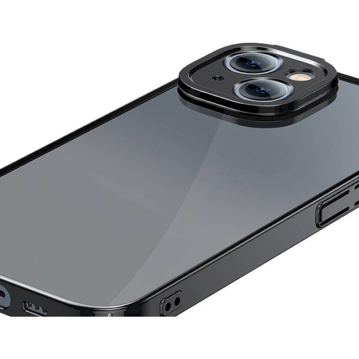 Чехол BASEUS Glitter для iPhone 14 Plus Black (ARMC021001)