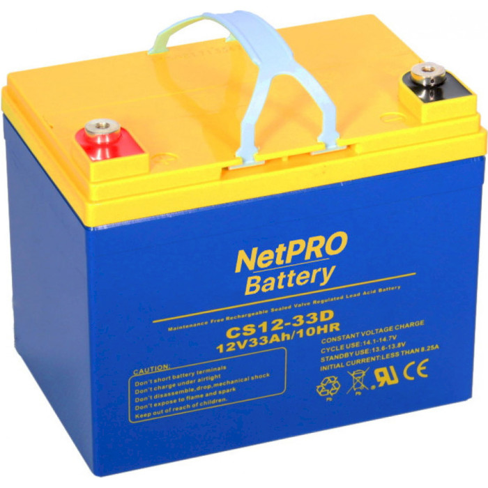 Акумуляторна батарея EVEREXCEED NetPRO CS12-33D (12В, 33Агод)