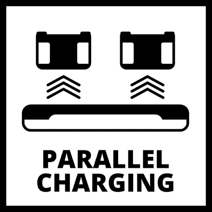 Зарядное устройство 2-слотовое EINHELL Power-X-Change 18V Twincharger Kit + 2 АКБ 18V 4.0Ah (4512112)